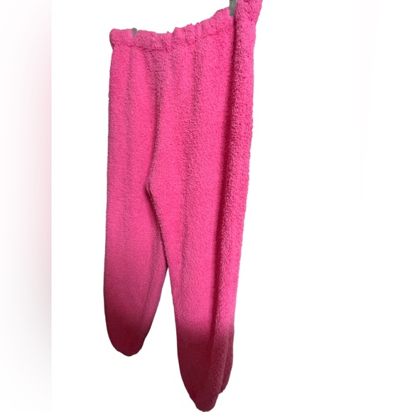 NWOT SKIMS COZY KNIT UNISEX JOGGER BARBIE PINK SIZE XL - Picture 3 of 7